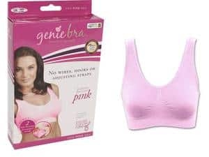 Wear a pink new image Genie Bra - To help breast cancer care help women  everywhere