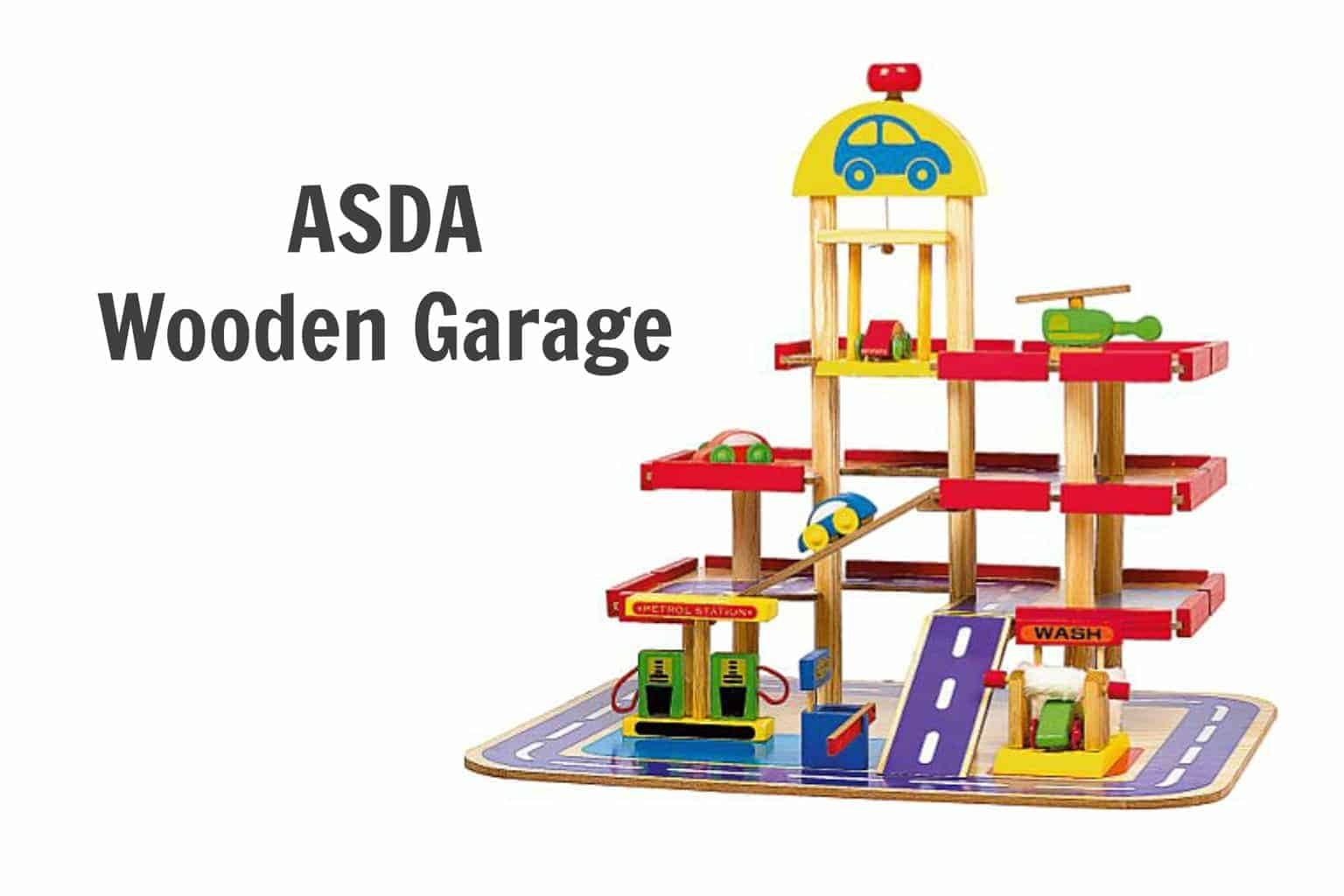 asda toy car garage