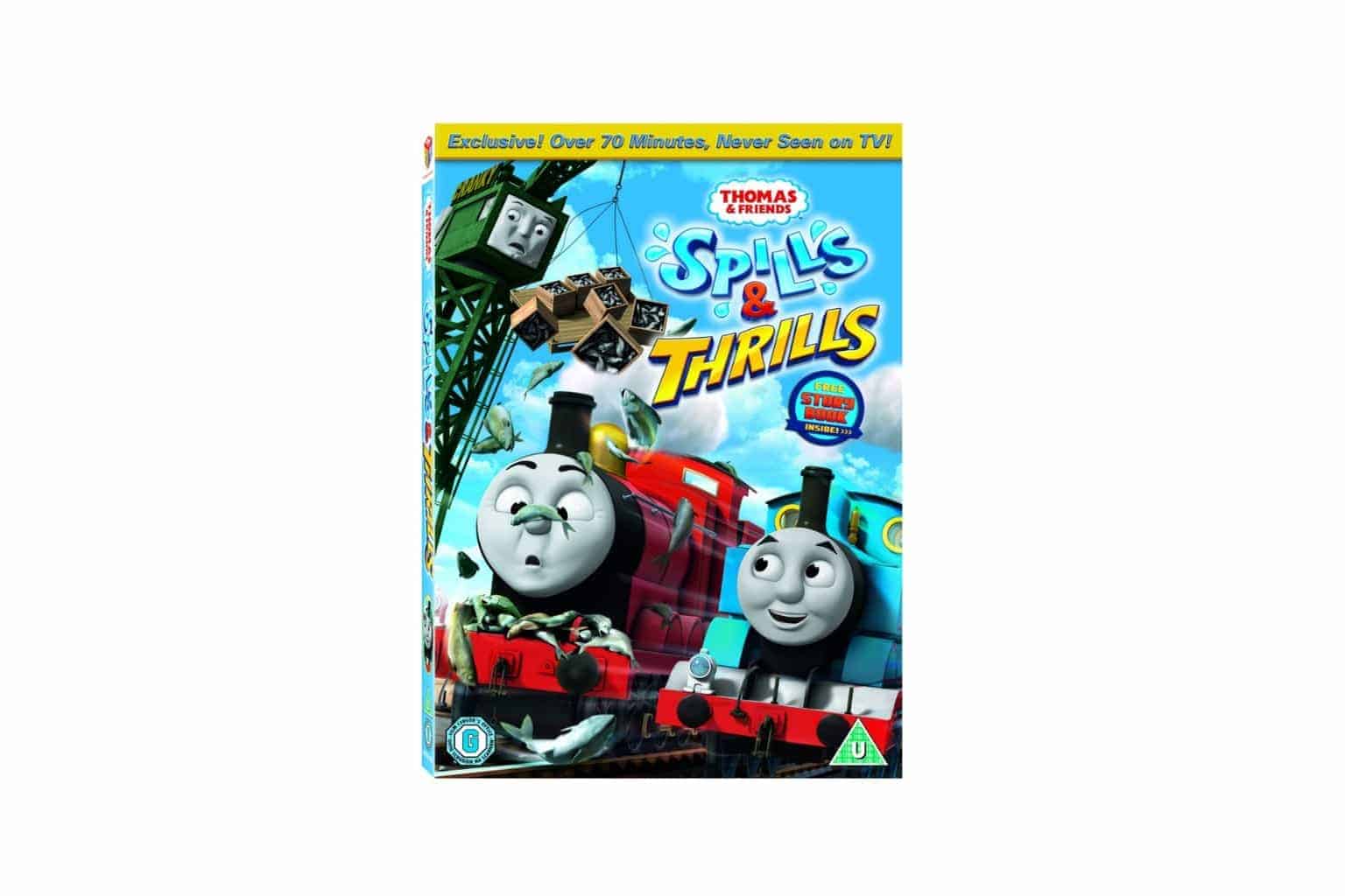 Thomas & Friends: Spills & Thrills DVD | Boo Roo and Tigger Too