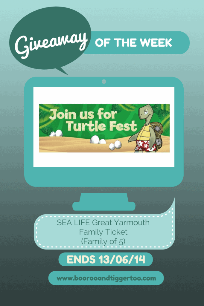 Giveaway - SEA LIFE Great Yarmouth Turtle Fest