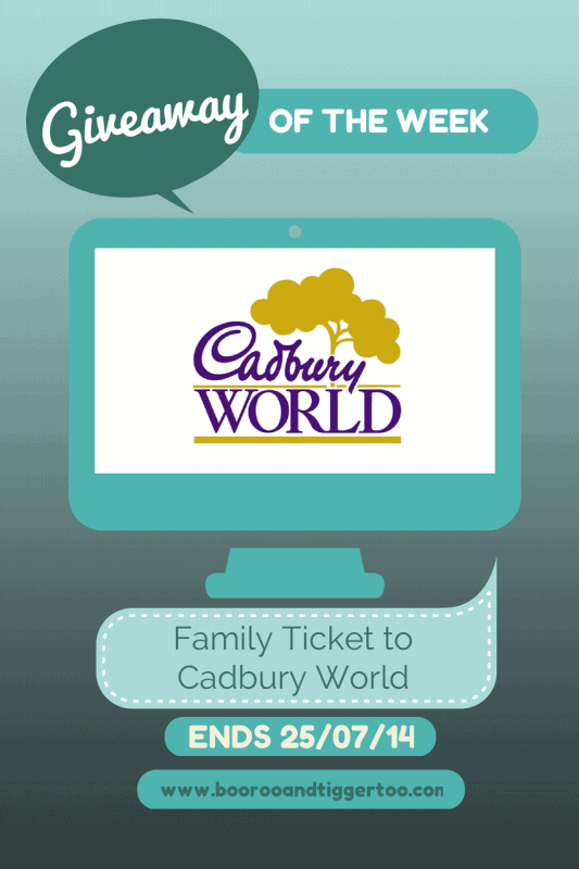 Giveaway - Cadbury World