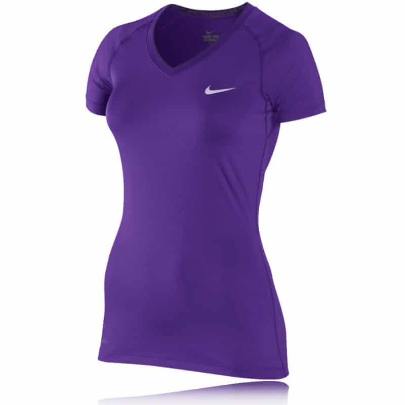 SportsShoes - Nike V-Neck Short Sleeve Top