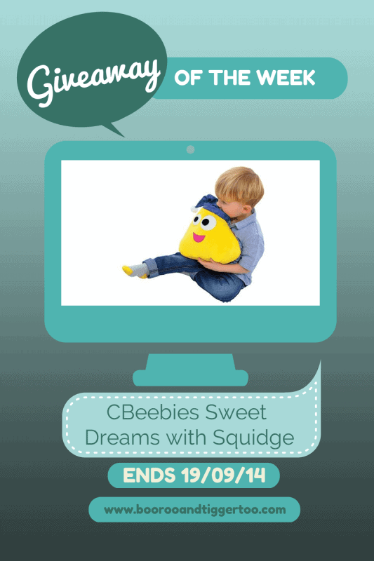 Giveaway - CBeebies Sweet Dreams with Squidge