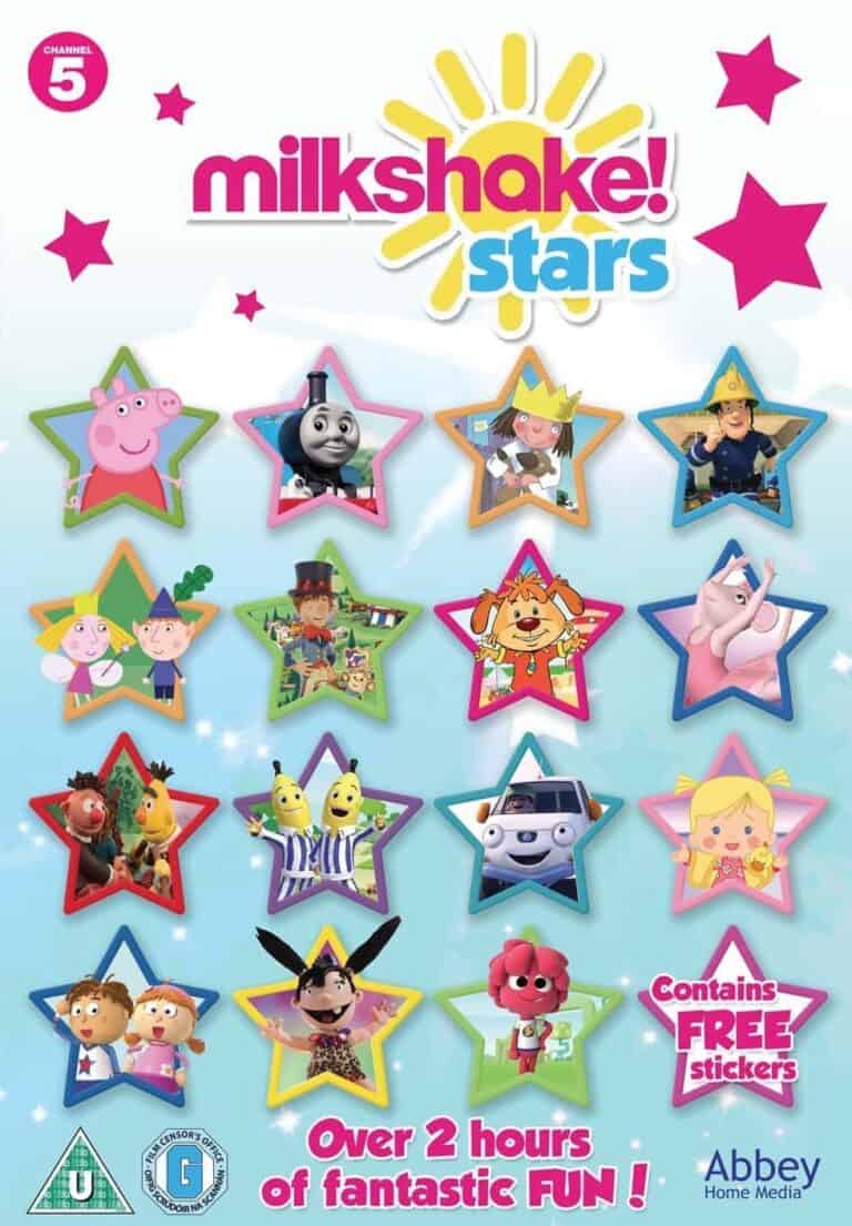 Milkshake! Stars DVD {Review} | Boo Roo and Tigger Too