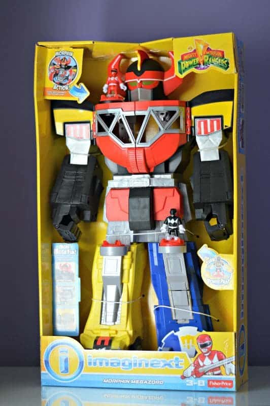 Imaginext Power Rangers Morphin Megazord {Review} | Boo Roo and Tigger Too