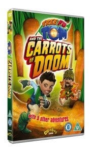 A can of food, with DVD and Tree Fu Tom