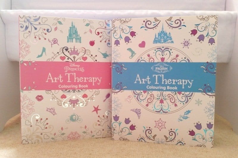 Disney Art Therapy colouring books review