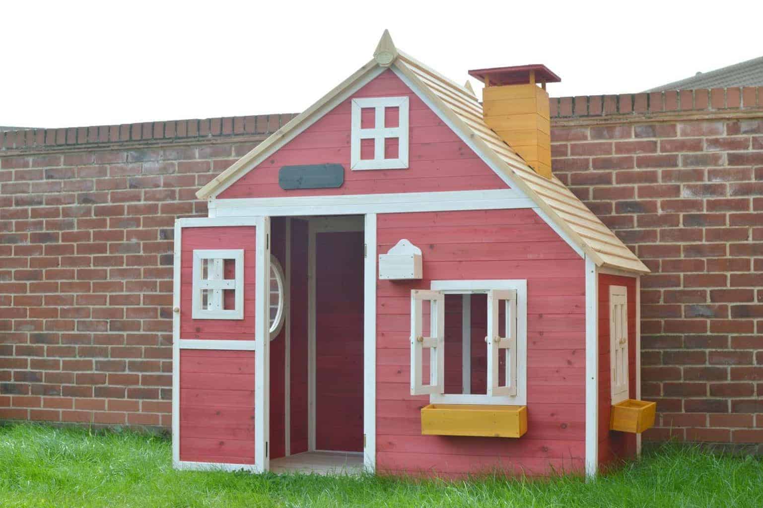 Crooked Mansion Wooden Playhouse {Review} | Boo Roo and Tigger Too