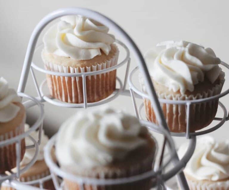 A cake made to look like a cup