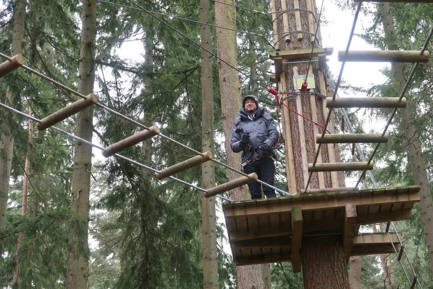 Go Ape Thetford    Tree Top Adventure 