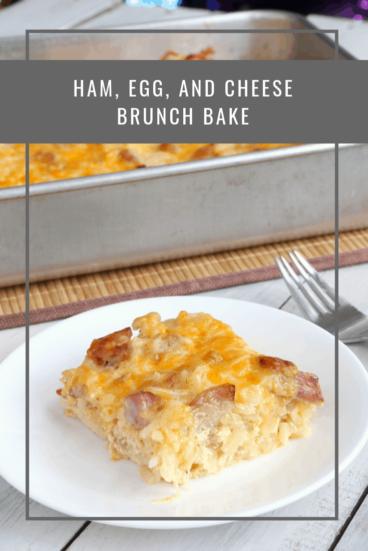 Ham, Egg, and Cheese Brunch Bake | Boo Roo and Tigger Too
