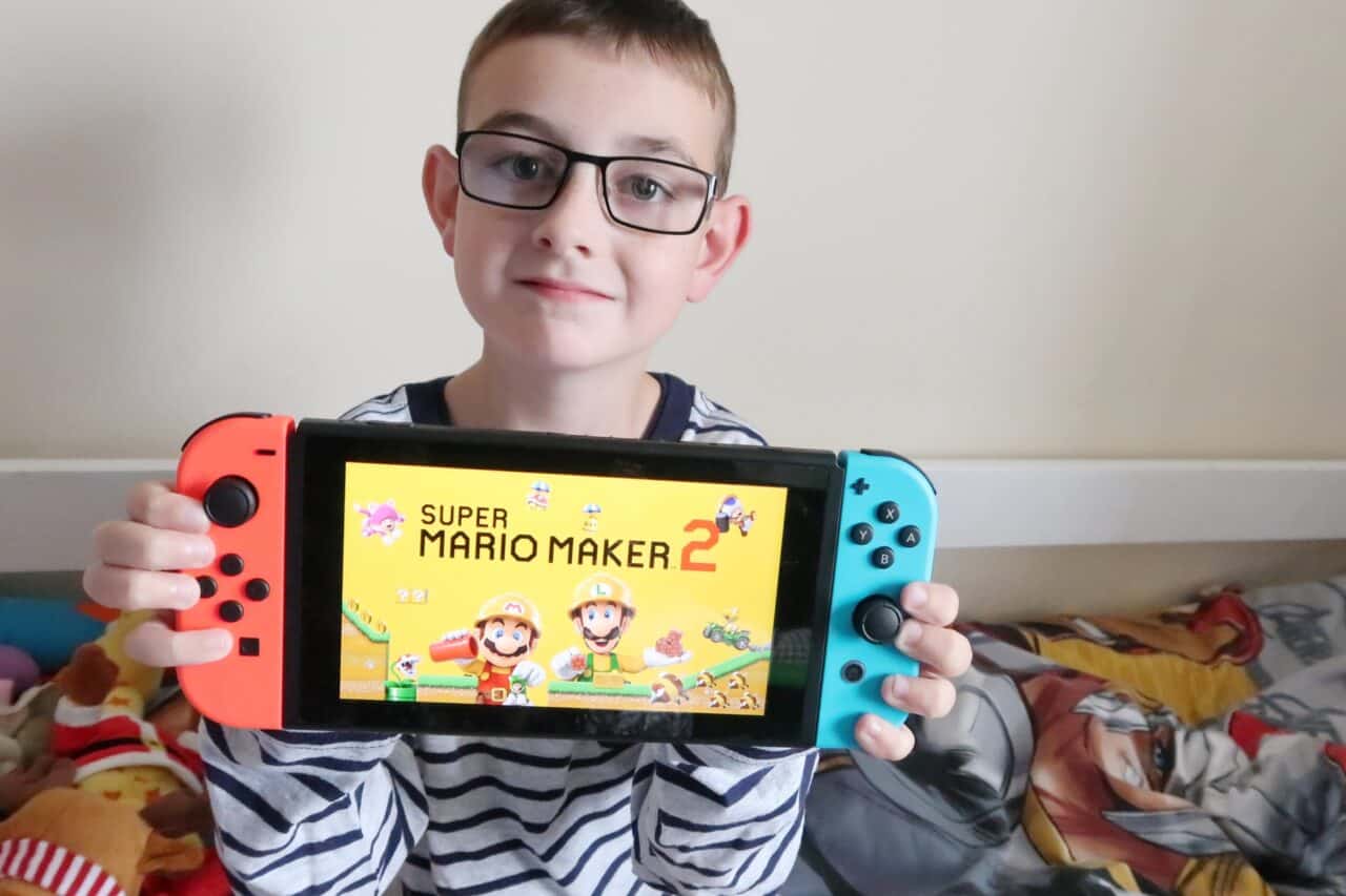 mario maker switch game