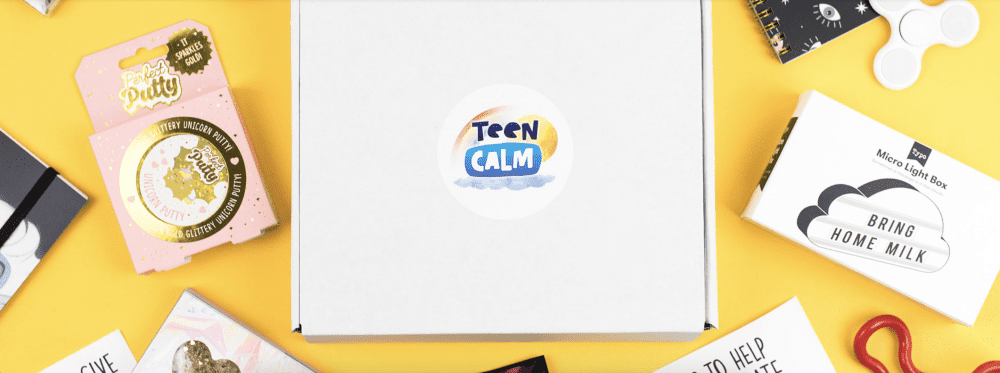 teen calm subscription box with products