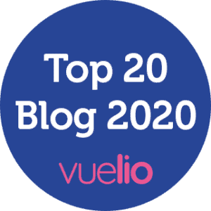 Vuelio Top 20 Blog 2020 Badge