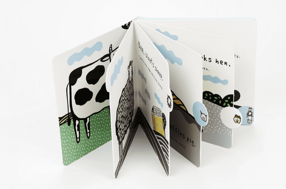 Wee Gallery Press & Listen Book - Moo, Cluck & Baa!