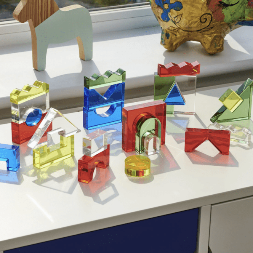 Play-Based Learning: Color Crystal Block Set