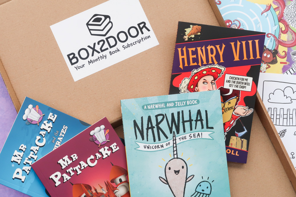 Books2door Book Subscription Boxes for Kids