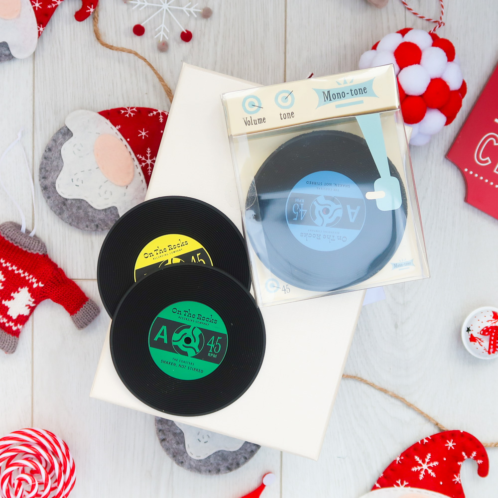 Rex London Vinyl Record Coasters